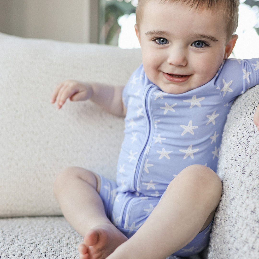 Essential Short Sleeve Onesie - Star Fish