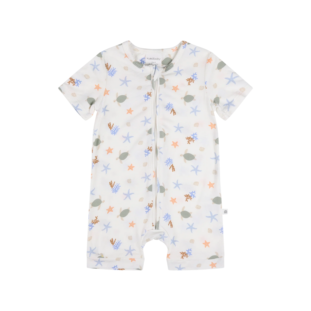 Essential Short Sleeve Onesie - Underwater World
