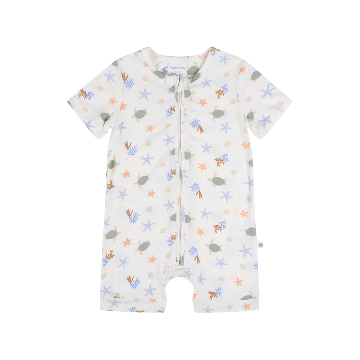 Essential Short Sleeve Onesie - Underwater World