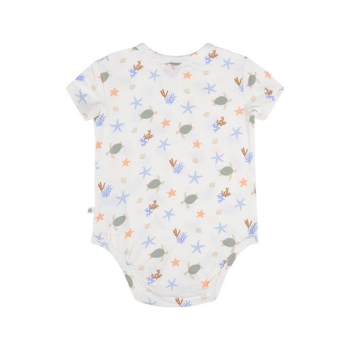 Comfy Short Sleeve Bodysuit - Underwater World