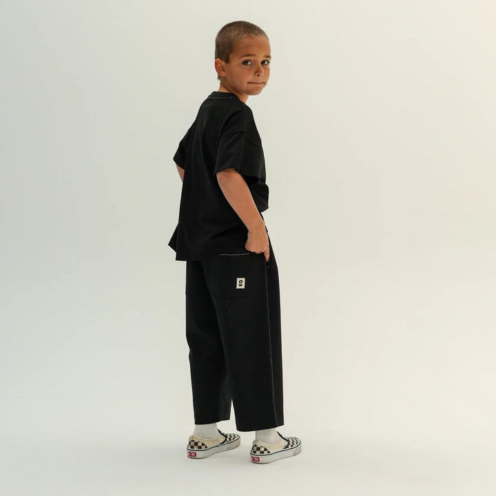 Skate Crop Pant - Black