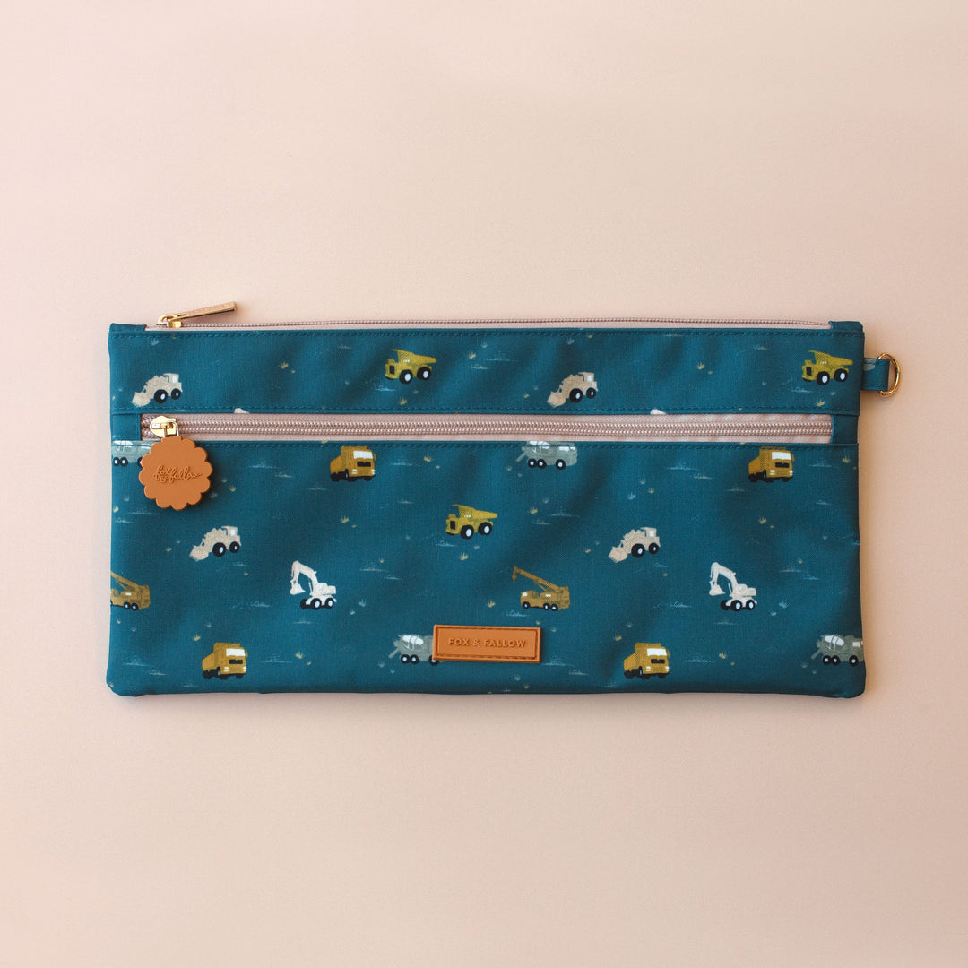 Large Pencil Case | Trucks