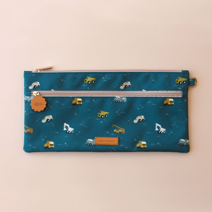Large Pencil Case | Trucks