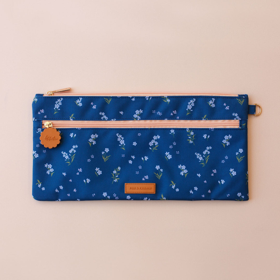 Large Pencil Case | Forget-Me-Not