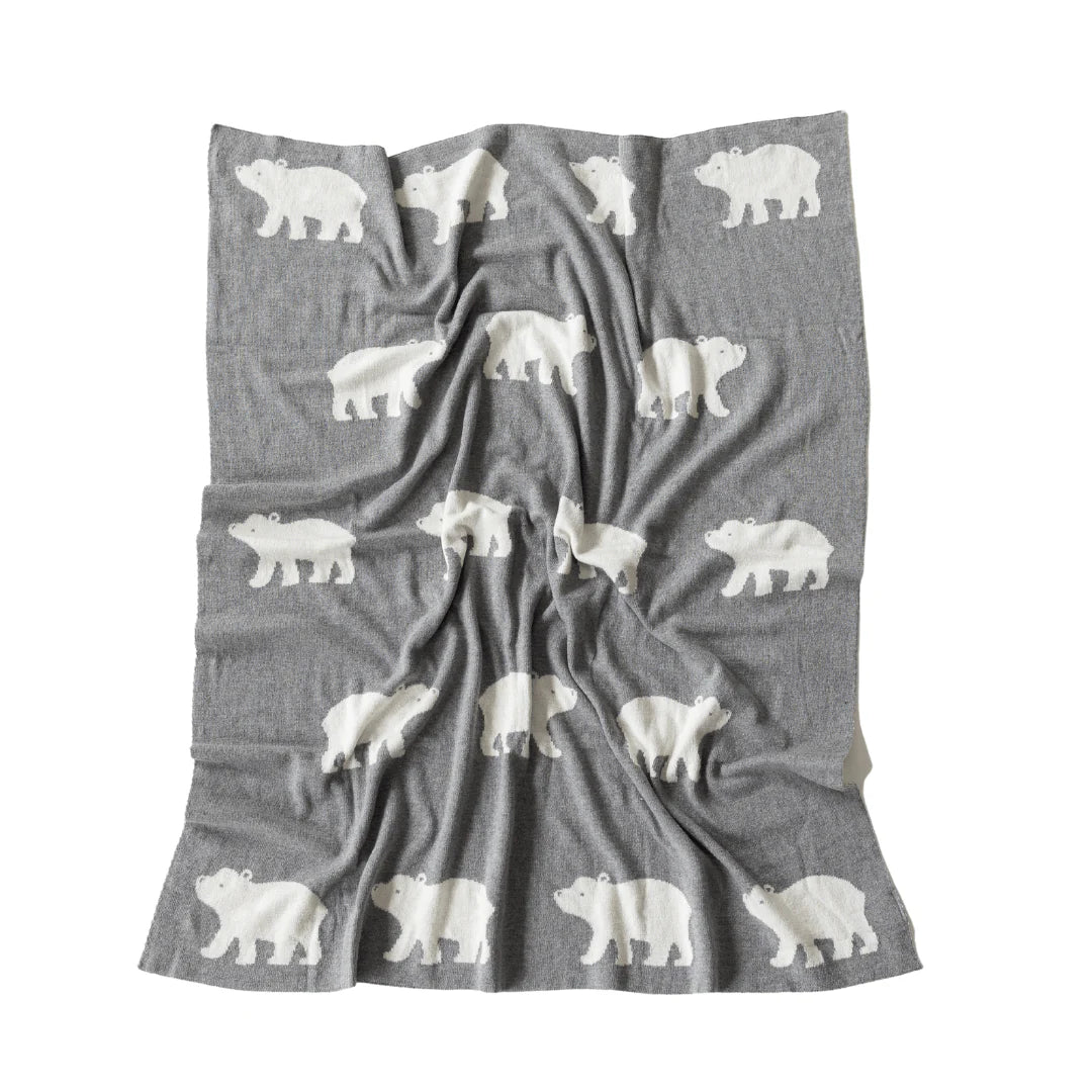 Blanket | Knit - Polar Bear