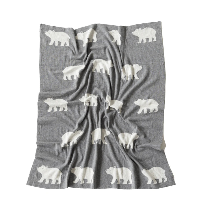 Blanket | Knit - Polar Bear