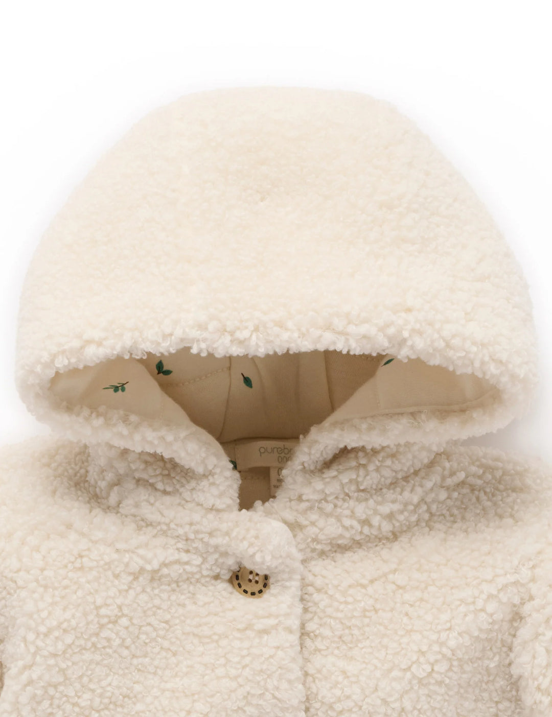 Shearling Padded Jacket - Wheat
