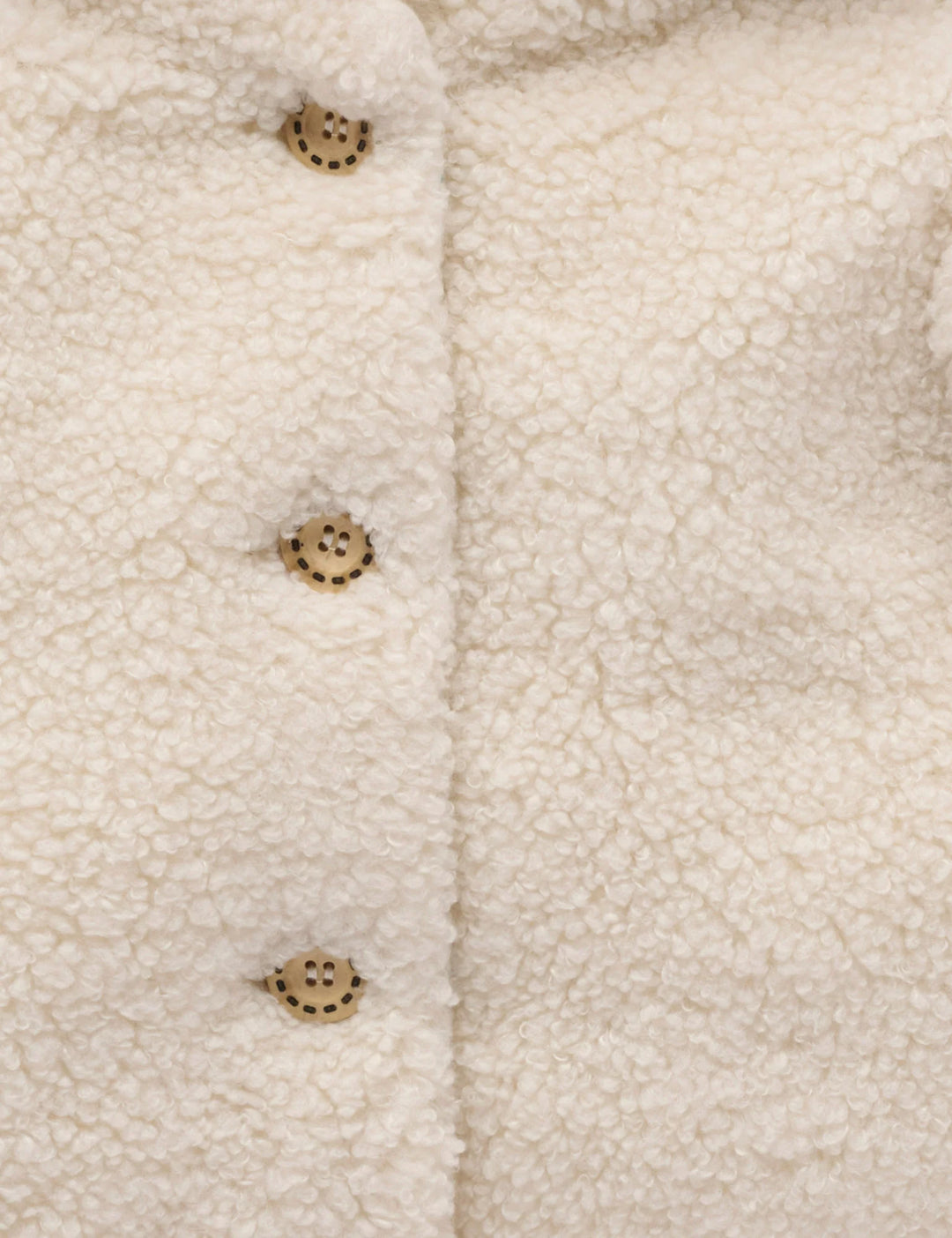 Shearling Padded Jacket - Wheat