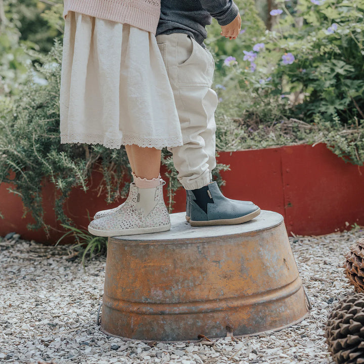 Electric Boot - Indigo Speckle