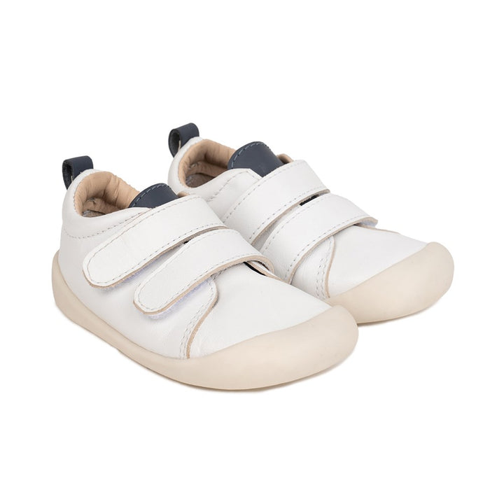 Shoe | Toto - White/Indigo