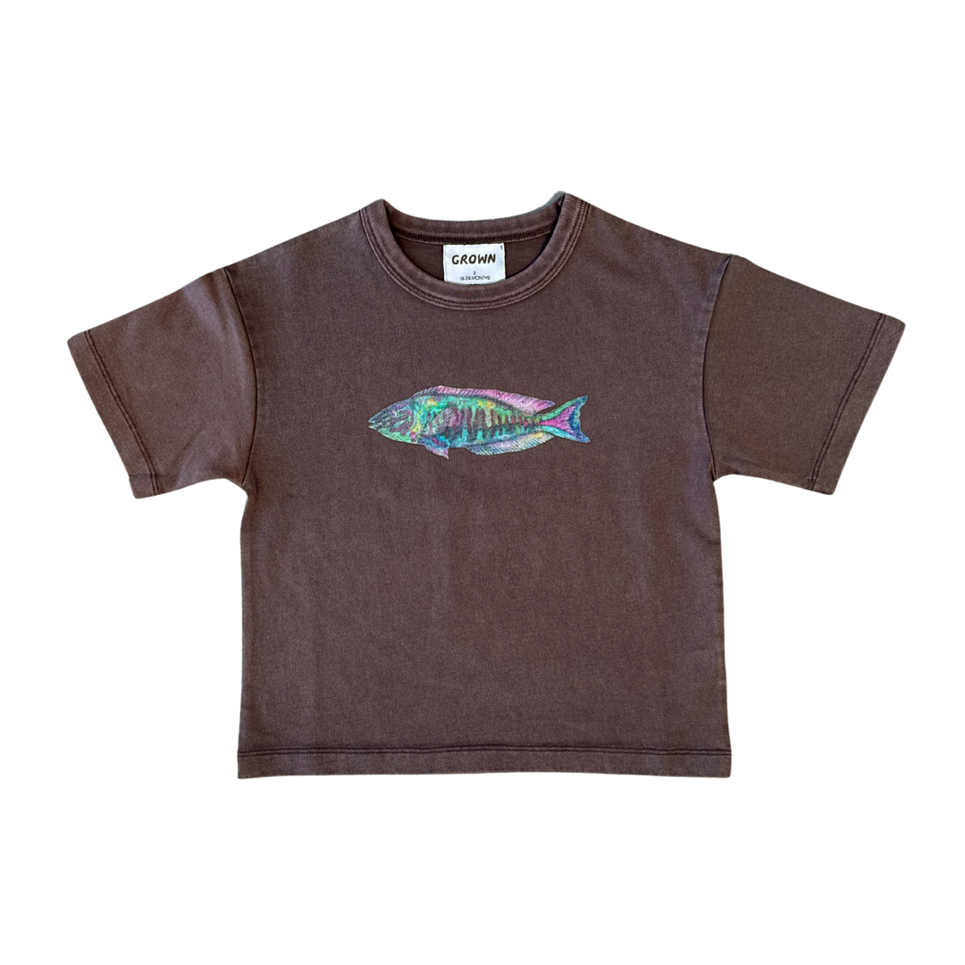 Tee | Parrot Fish - Dune