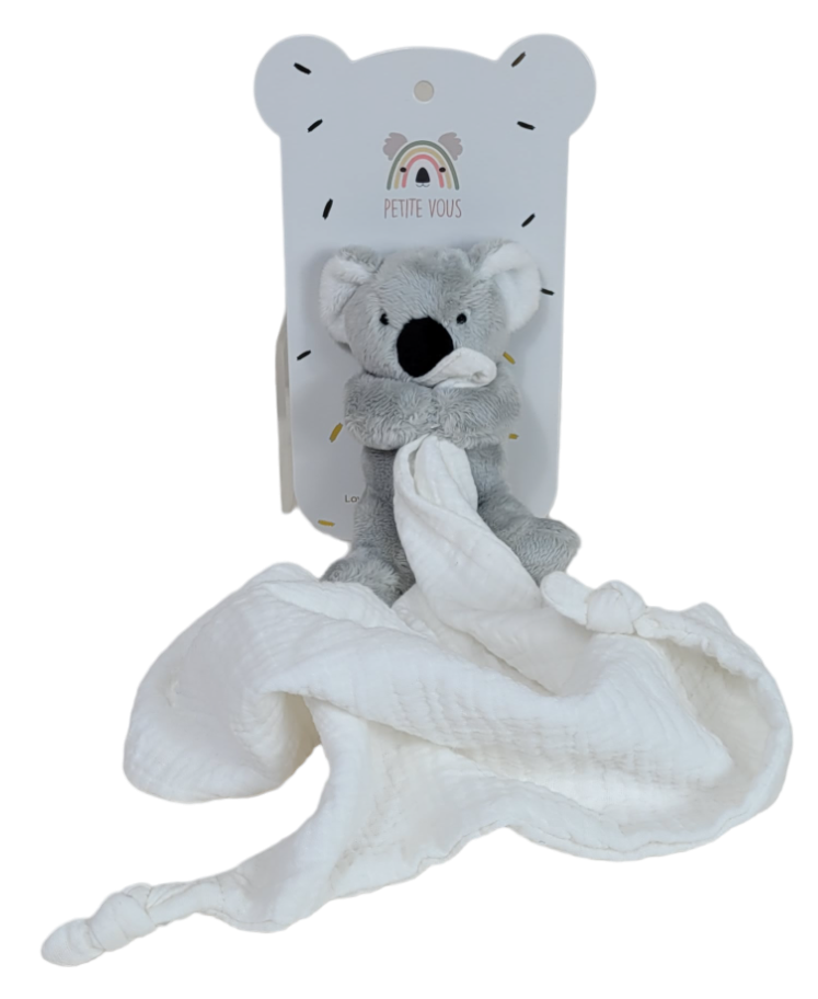 Comfort Blanket |  Kip the Koala - Muslin (Cool)