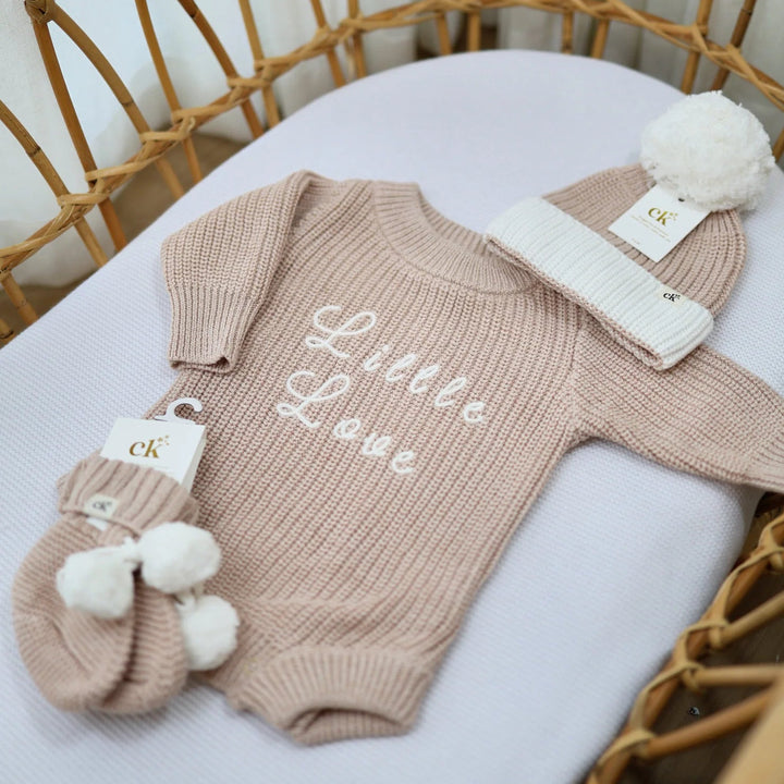 Little Love Knit Romper | Biscotti