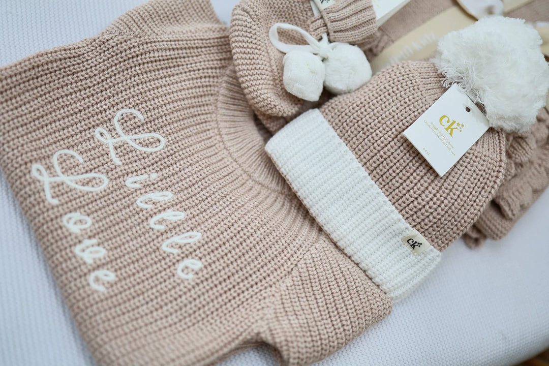 Little Love Knit Romper | Biscotti