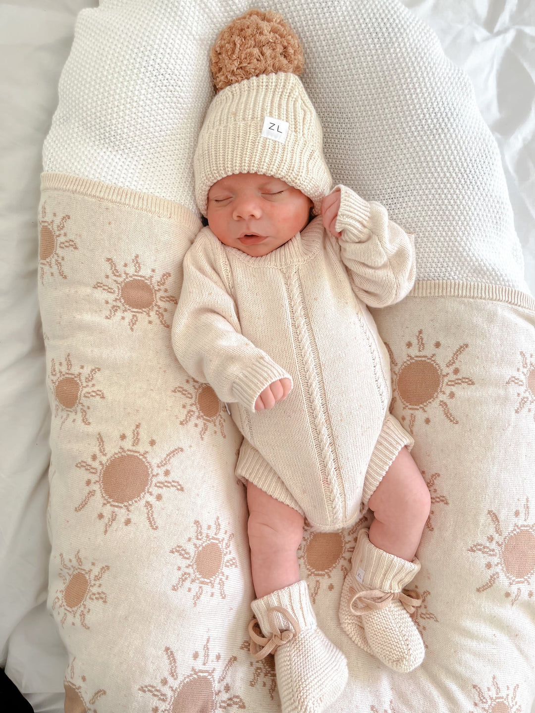 Romper | Heirloom - Biscotti Fleck