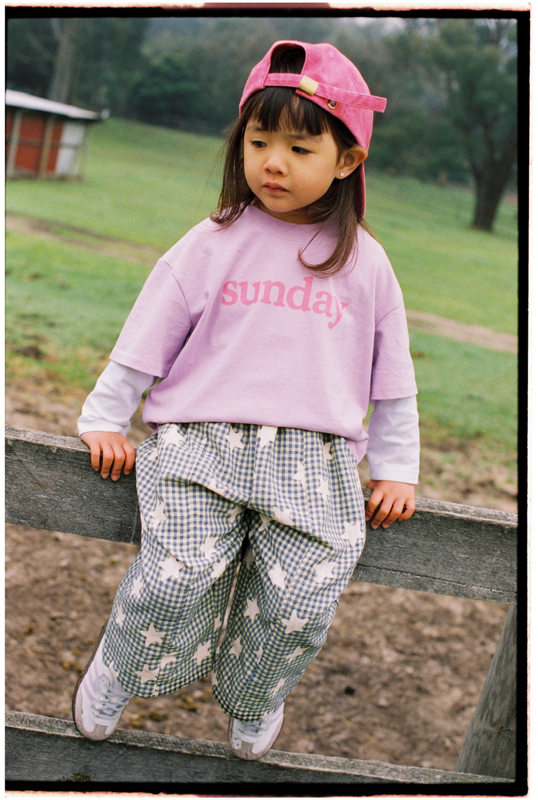Dusty Star Pants | Yellow Gingham