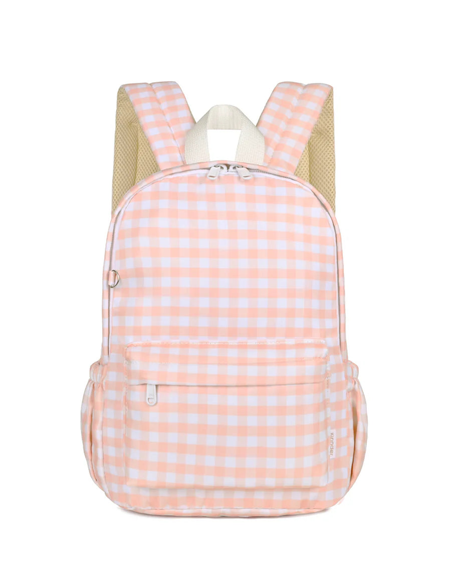 Kinnder Backpack - Pink Gingham