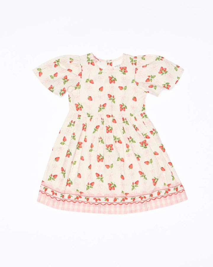 Poppy Dress | Strawberries and Cream
