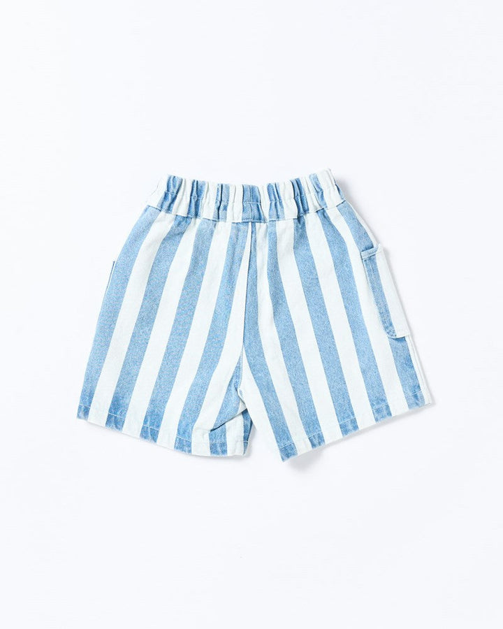 Remy Short - Denim Stripe