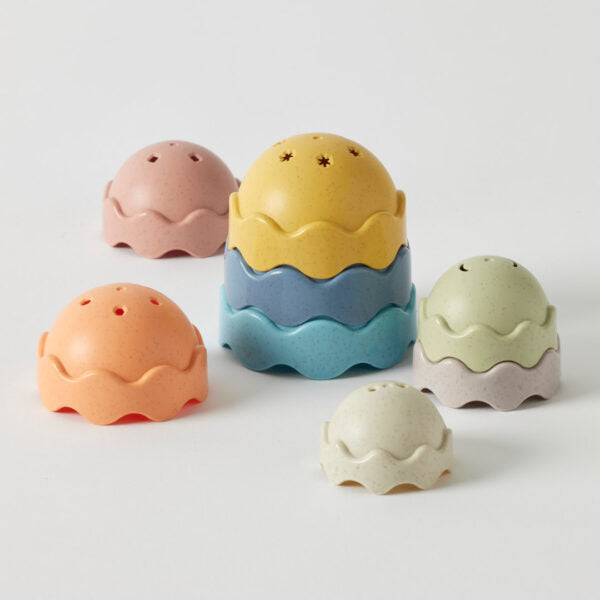 Eco-Friendly Wave Shape Stackers