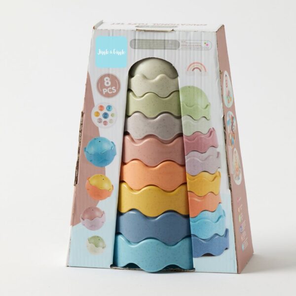 Eco-Friendly Wave Shape Stackers