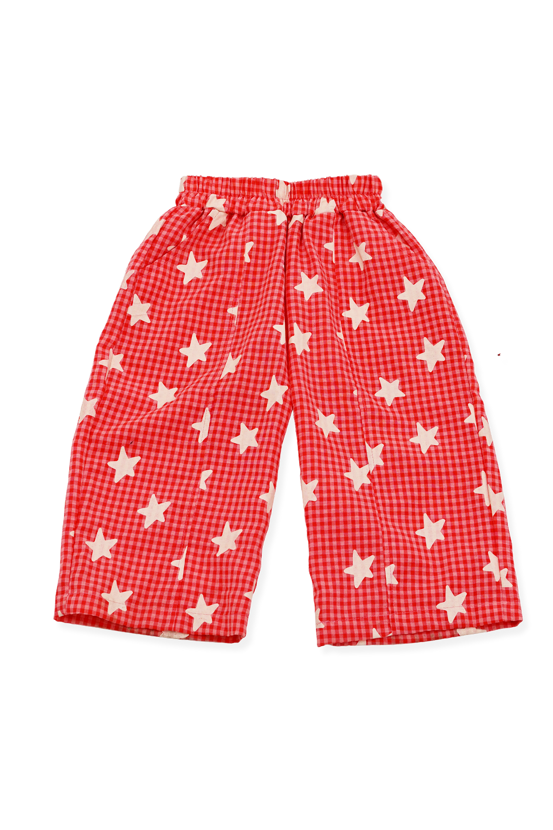 Dusty Star Pants | Pink Gingham