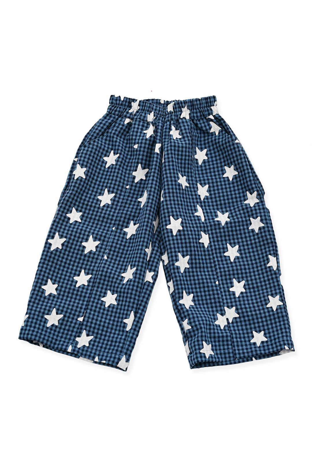 Dusty Star Pants | Blue Gingham