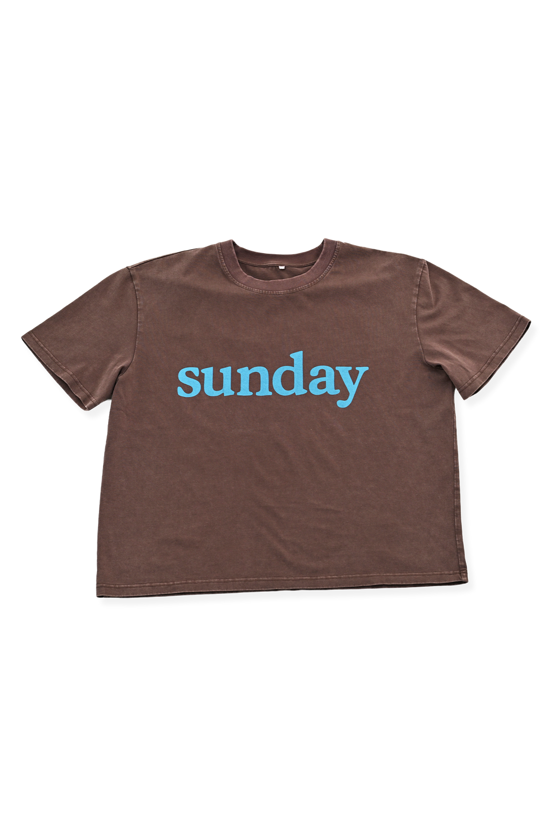 Sunday Tee | Brown Blue