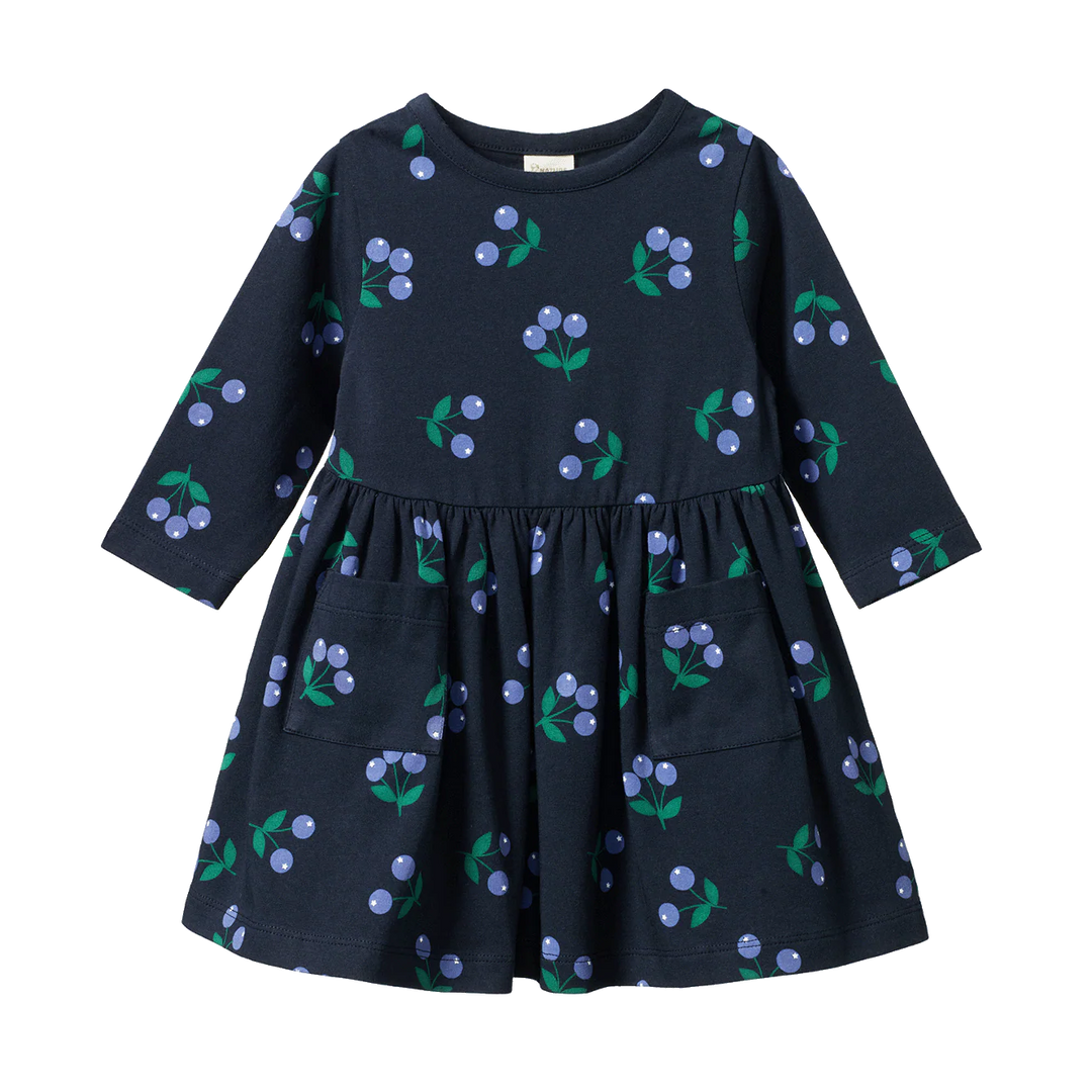 Dress | Twirl - Winter Berry Navy
