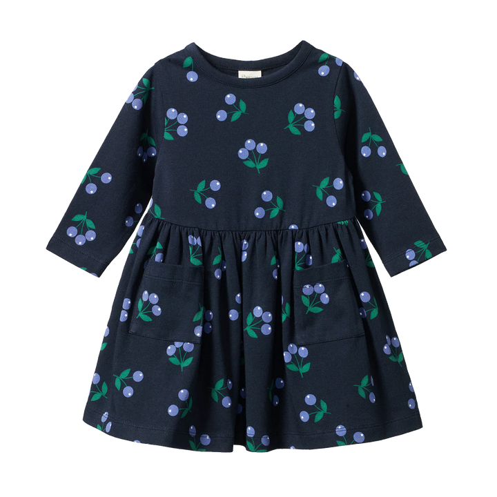 Dress | Twirl - Winter Berry Navy