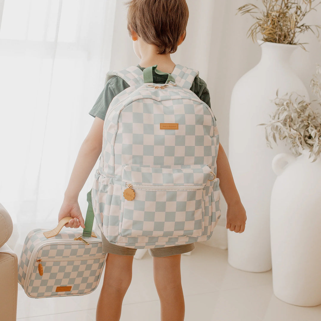 Backpack | Sage Check
