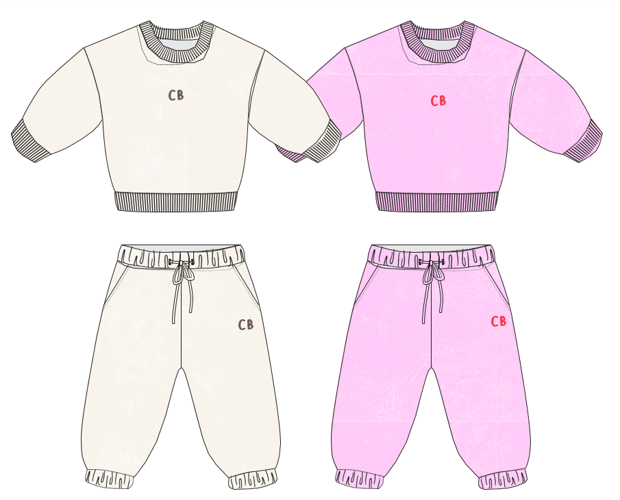 Tracksuit | CB - Fairy Floss