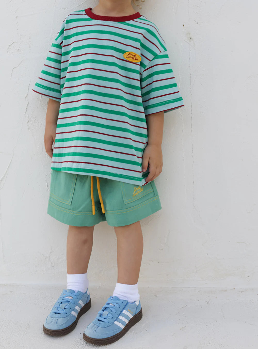 Tee | Green Stripe