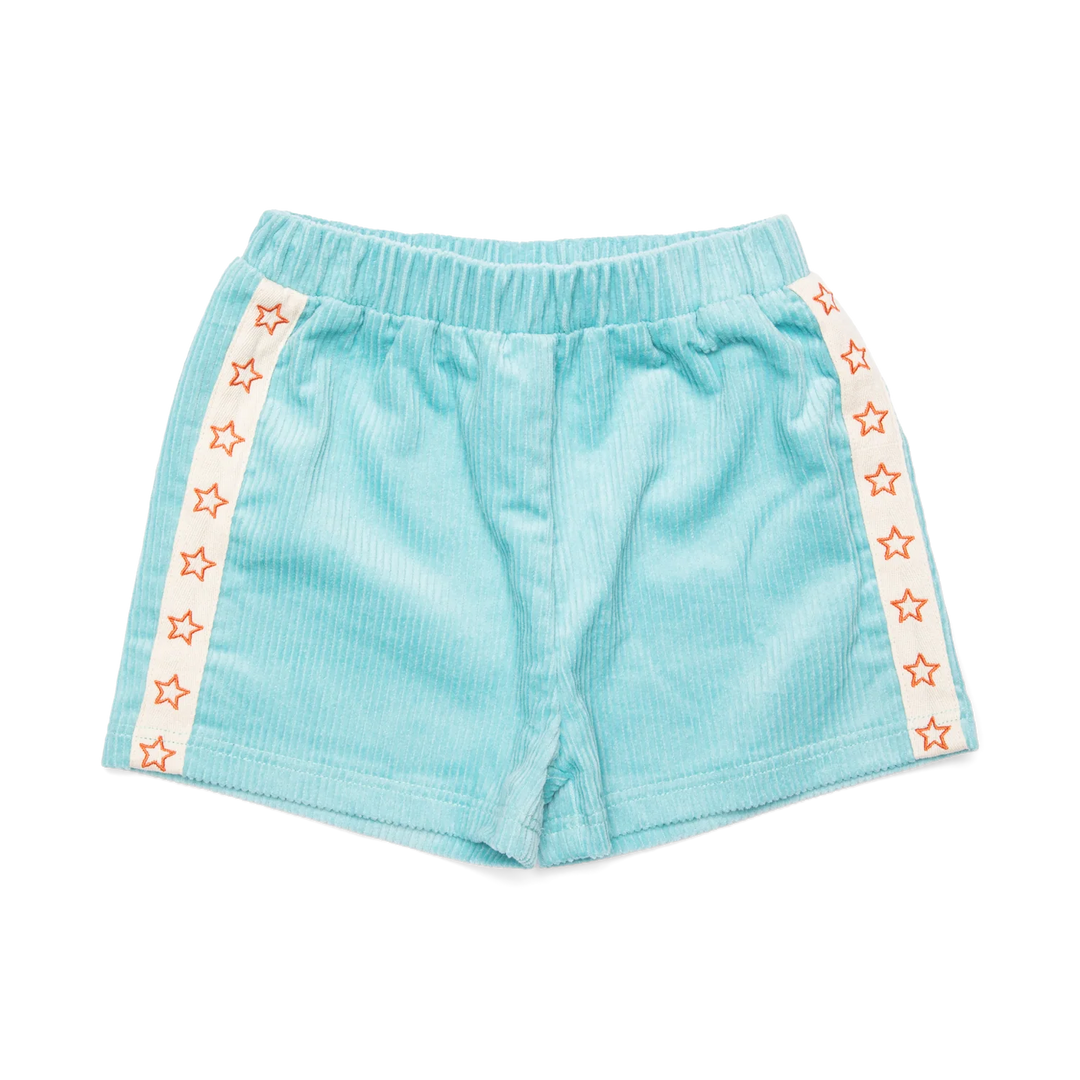 Playtime Cord Shorts | Light Blue