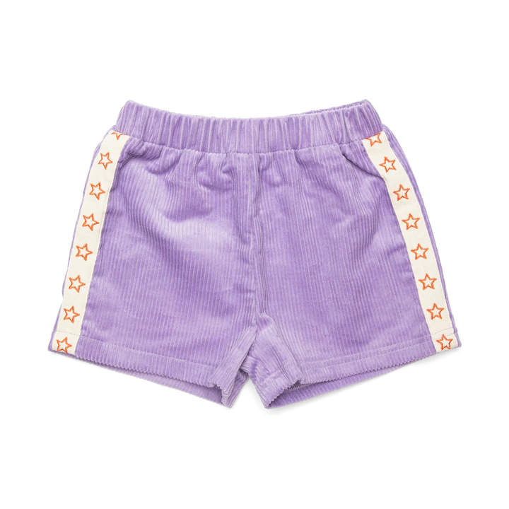 Playtime Cord Shorts | Purple