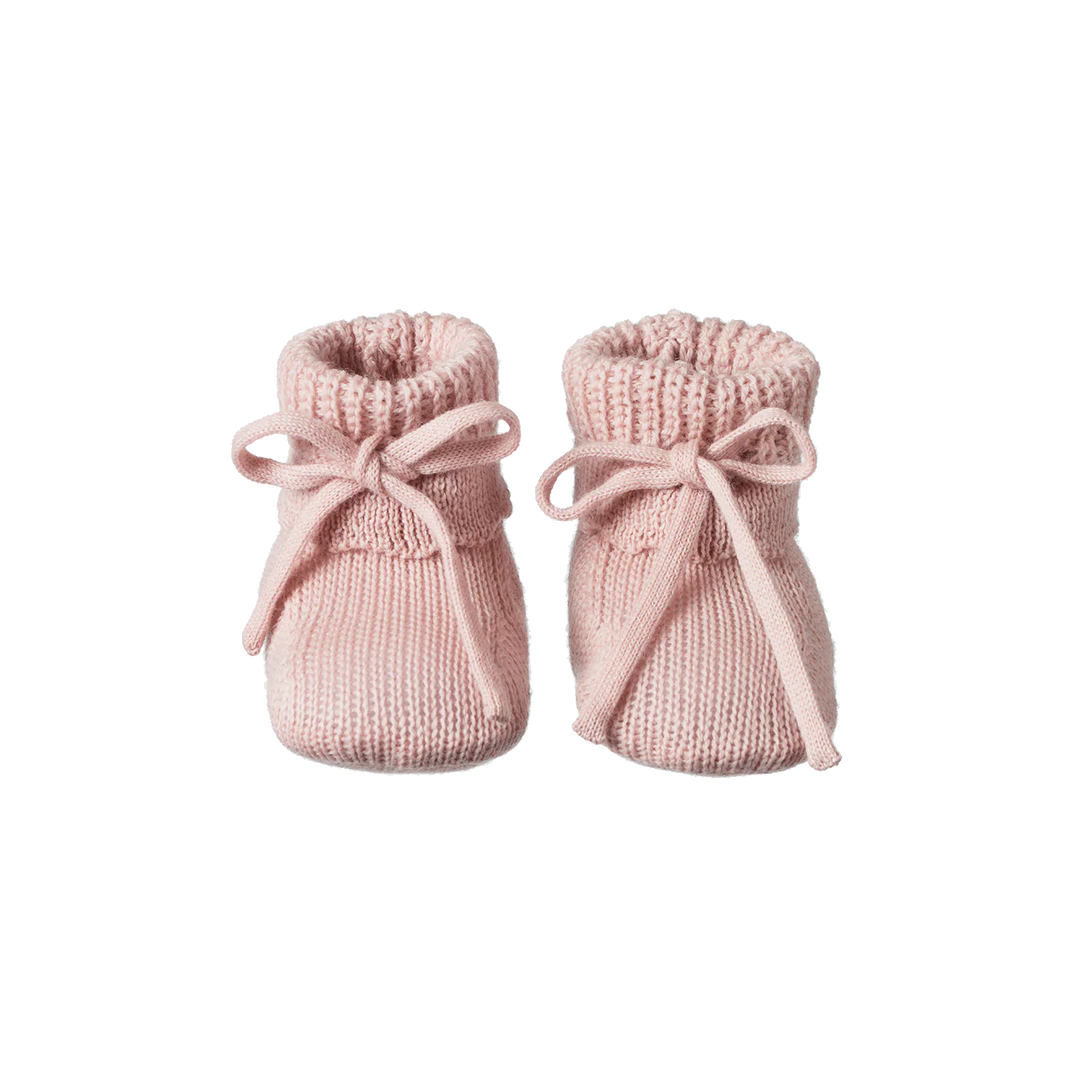 Merino Booties | Teddy - Rose Dust