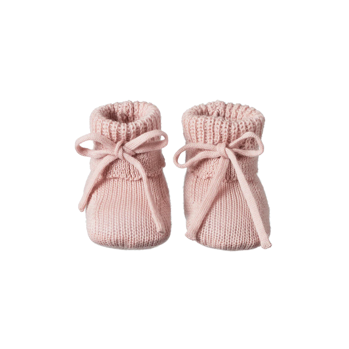 Merino Booties | Teddy - Rose Dust