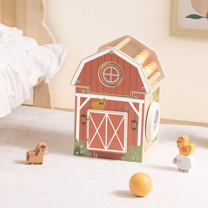 Wooden Farm Play House