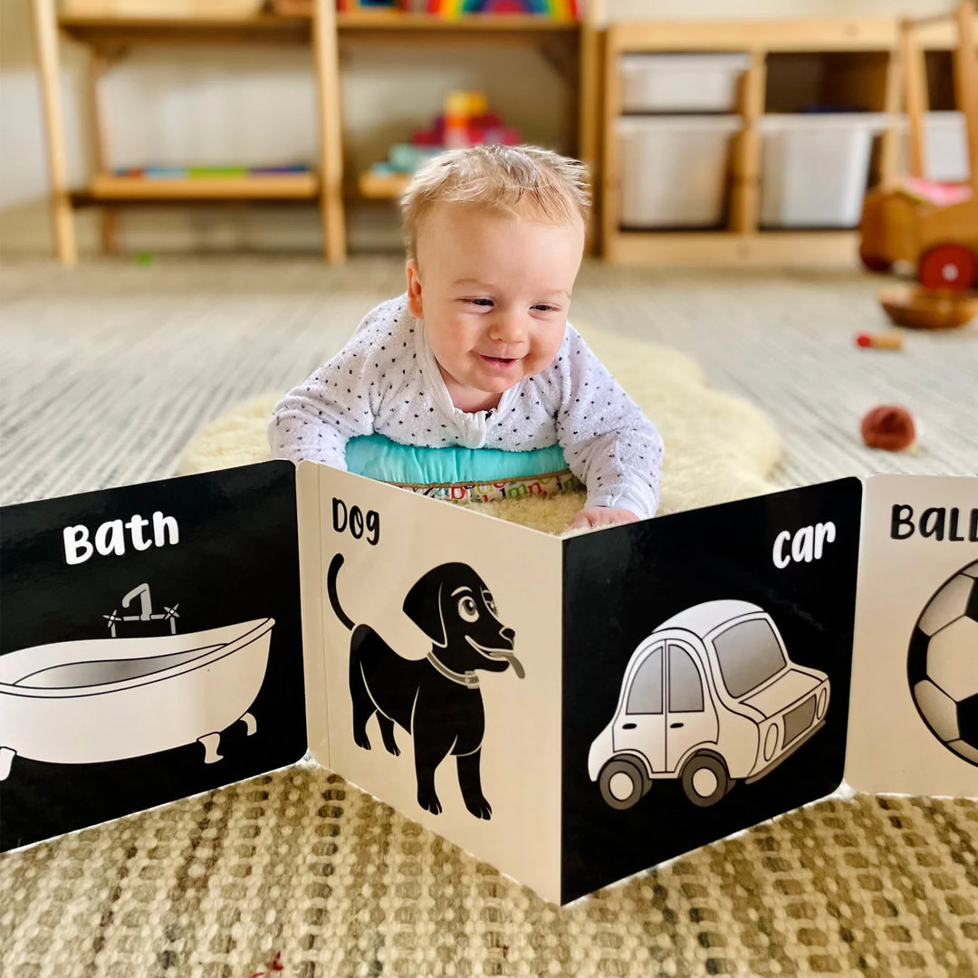 Black and White Baby Book | Welcome To The World Little One