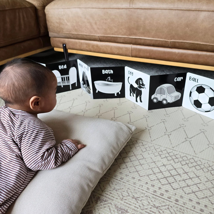 Black and White Baby Book | Welcome To The World Little One