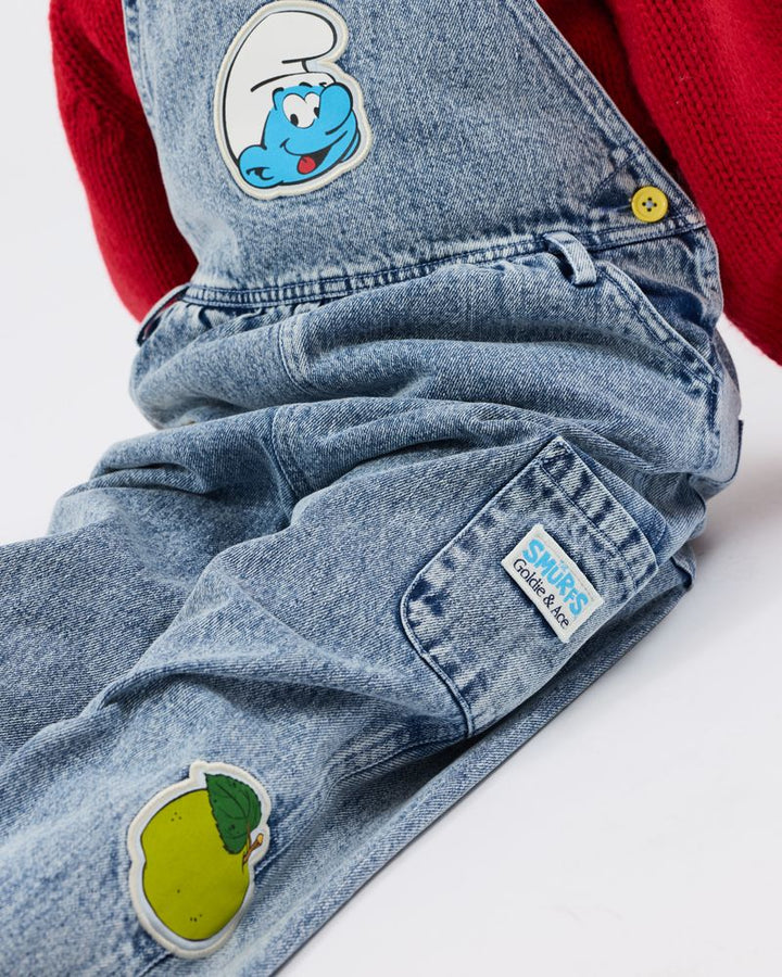 The Smurfs Patch Austin Overalls