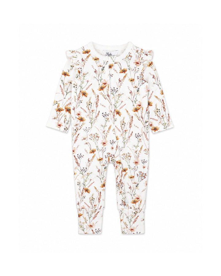 Zipsuit | Organic - Floral