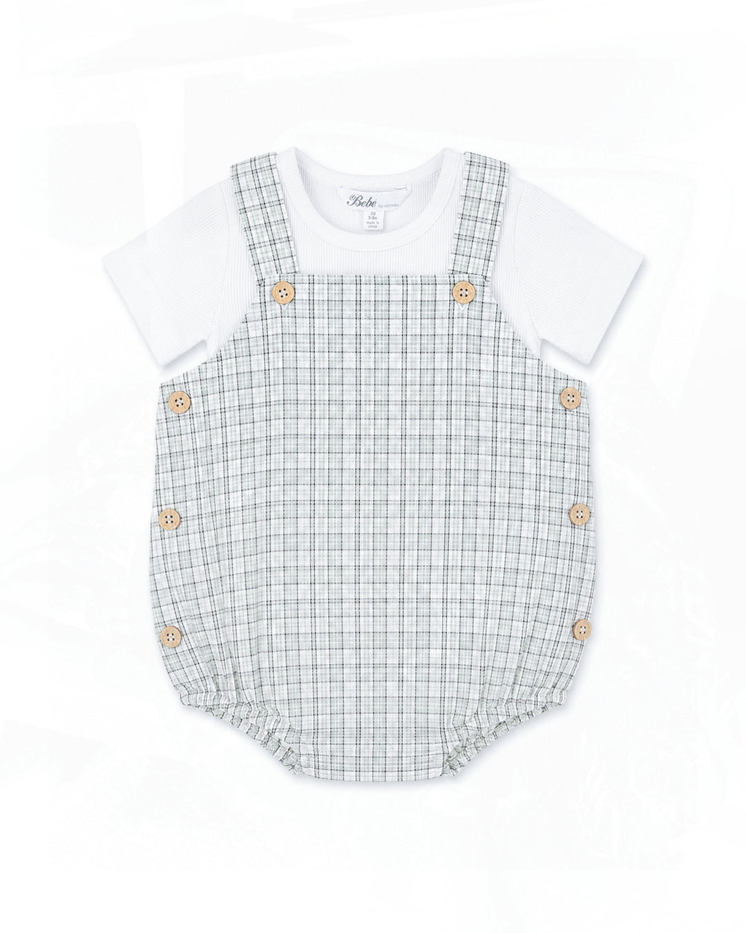 Taylor Check Bodysuit & Tee Set