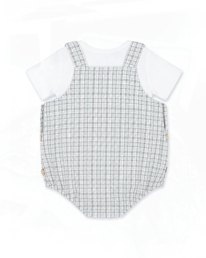 Taylor Check Bodysuit & Tee Set
