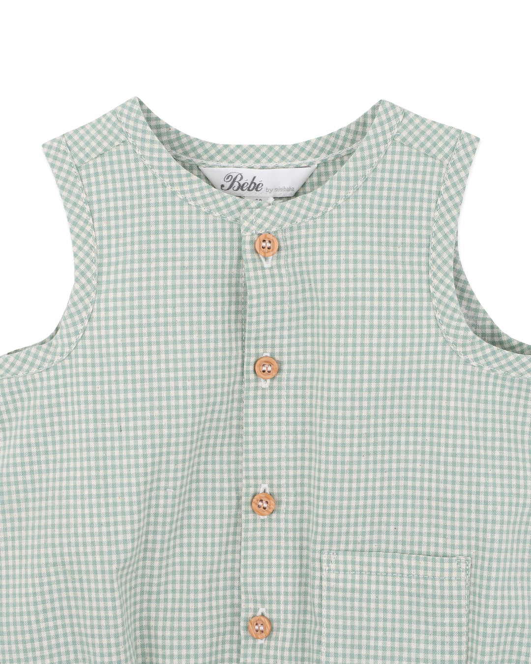 Bodysuit | Scout - Check Button Up