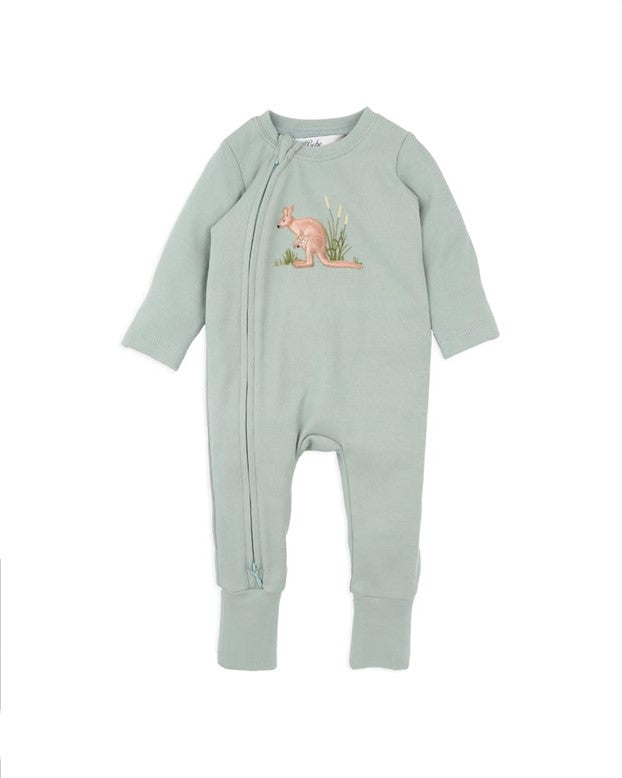 Onesie | LS Zip - Charlie Kangaroo