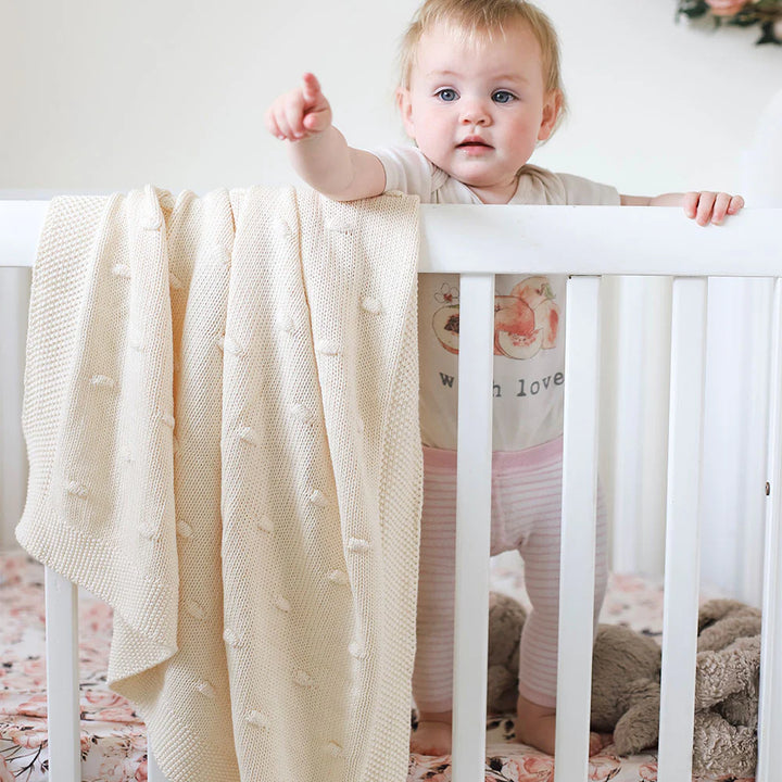 Blanket | Knit - Marshmallow in Natural