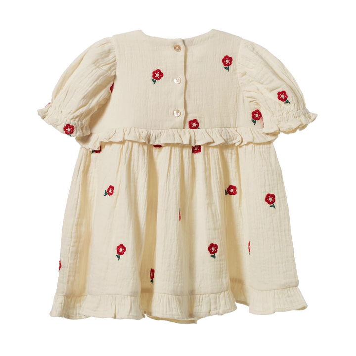 Valentina Dress - Red Flora