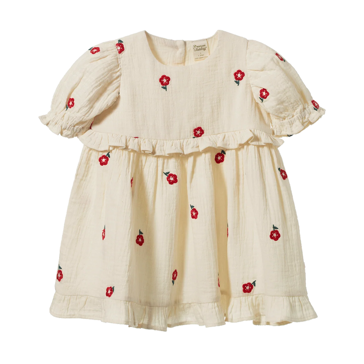 Valentina Dress - Red Flora