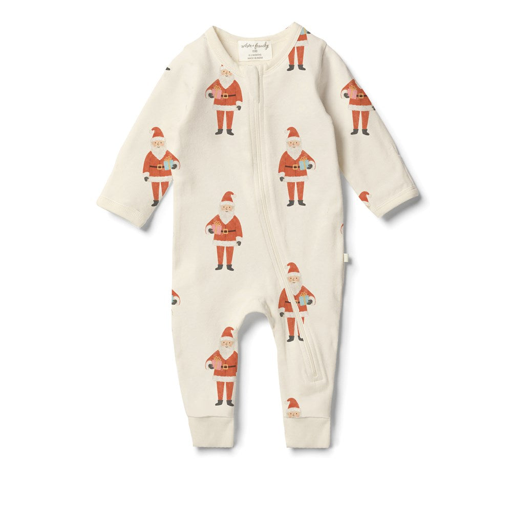 Zipsuit | Organic - Ho Ho Ho